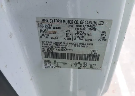 2FTRF17233CA62072